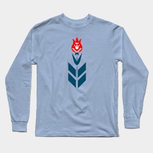 Flower In Folk Art. Long Sleeve T-Shirt